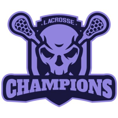 Champions Lacrosse Logo Template 02 Miniatura