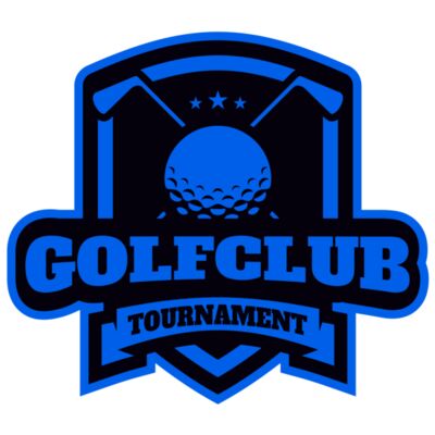 Golf Club Tournament logo template 03 Miniatura
