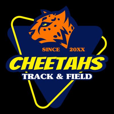 Cheetahs Track & Field Team Miniatura