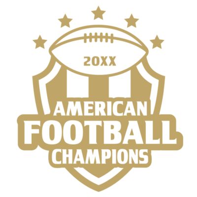 American Football Champions 01 Miniatura